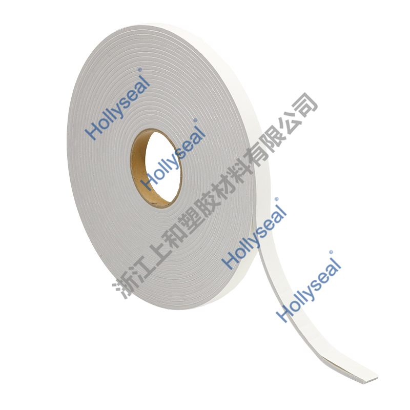Hollyseal?閉孔水箱密封用PVC泡棉膠帶 厚度1mm~25mm，密度110kg/m3~500kg/ m3