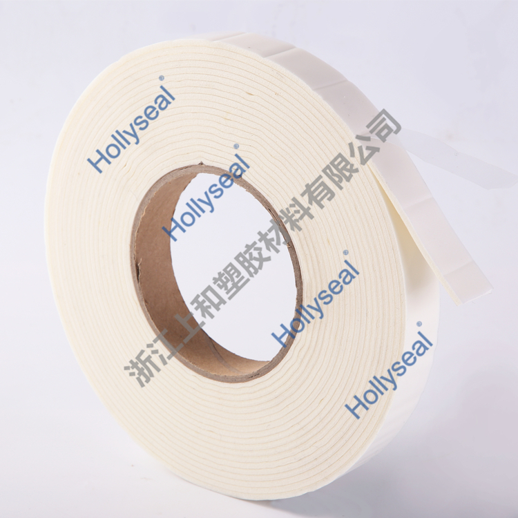 Hollyseal?雙面帶膠PVC泡棉膠帶 厚度1mm~25mm，密度110kg/m3~500kg/ m3